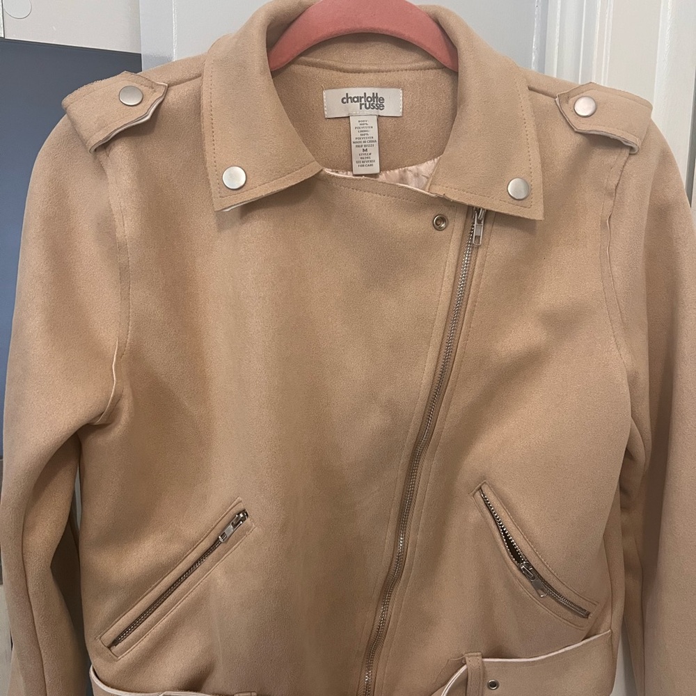 Charlotte Russe Camel Trench Coat